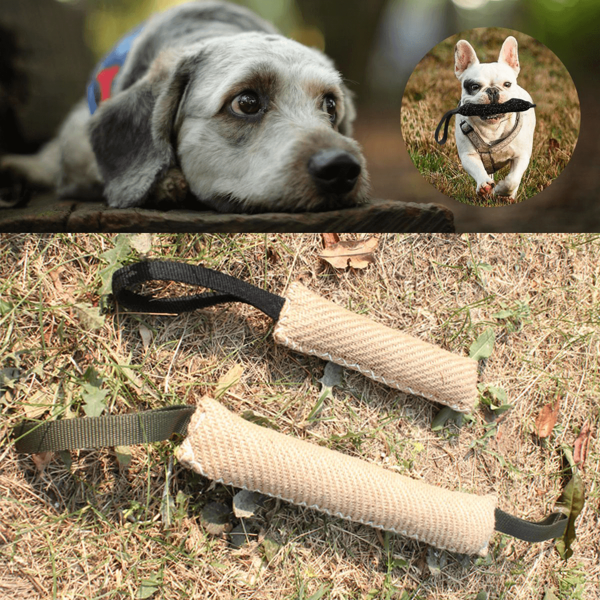 Mangos de yute policía mordedura de perro joven juguete para jugar entrenamiento de mascotas masticar protección contra mordeduras de perro manga del brazo