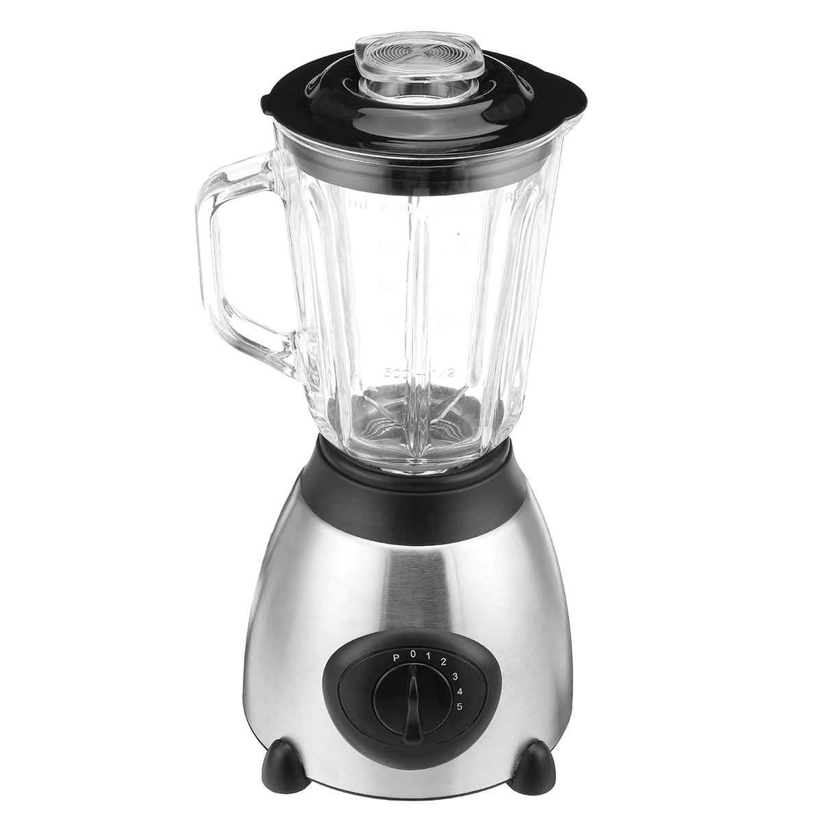 QT Multifunctional Electric Juicer AC220-240V 850W Quick Juice Stainless Steel Glass Body for Kitchen