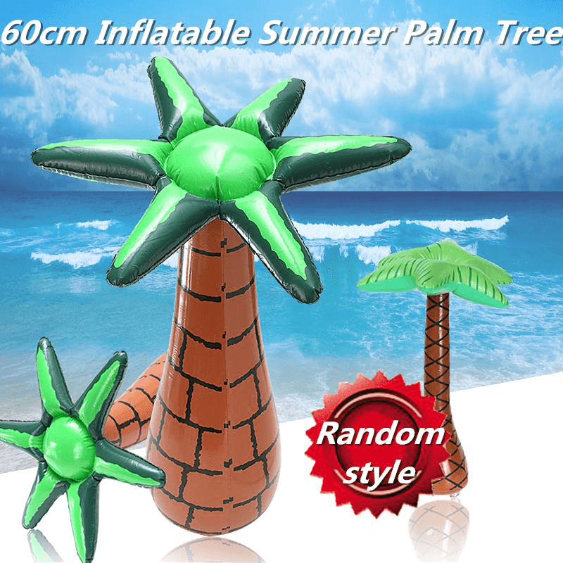 Inflatable Coconut Tree Beach Swimming Pool Toys Summer Decoration 60Cm