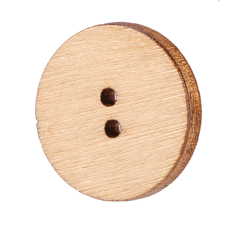 100Pcs Retro Wooden Sewing Buttons DIY Craft Bag Hat Clothes Decoration Sewing Button