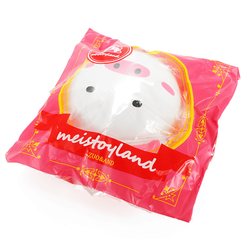 Meistoyland Squishy Piggy Bun 9Cm Pig Slow Rising with Packaging Collection Gift Decor Soft Toy