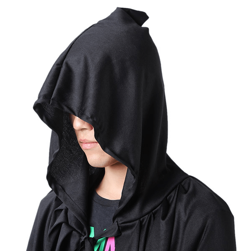 Prop Death Hoody Cloak Halloween Long Tippet Cape Halloween Kostüm Theater