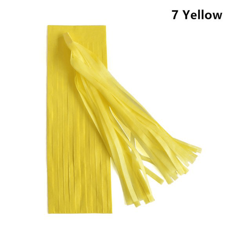 14 Inch Tissue Paper Tassel Garland Birthdays Party Decorations Event Gift Pack Balloon Accessoriess