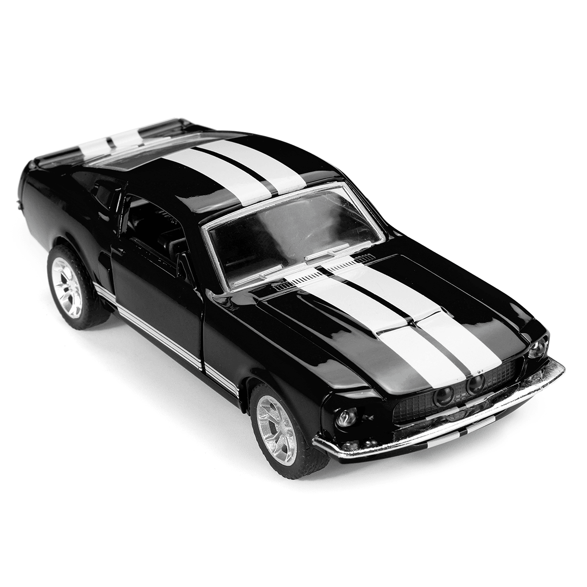 1:32 Alloy Fords Mustang GT 1967 GT500 Return Diecast Car Model Toy for Children Gift