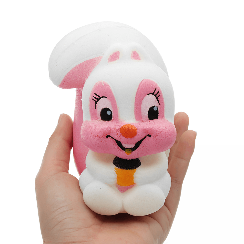 Squishy Squirrel Kawaii Animal Slow Rising Toy 12Cm Cartoon Doll Gift Collection