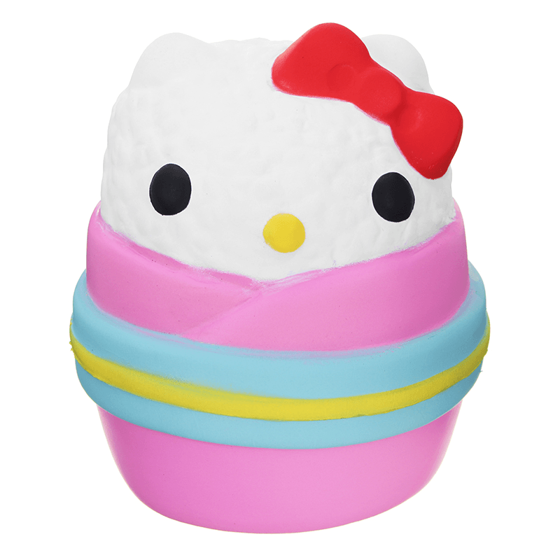 Angie Squishy Onigiri Sushi Jumbo 12 cm, duftend, langsam aufsteigend, Originalverpackung, Sammlung, Geschenk, Dekoration, Spielzeug