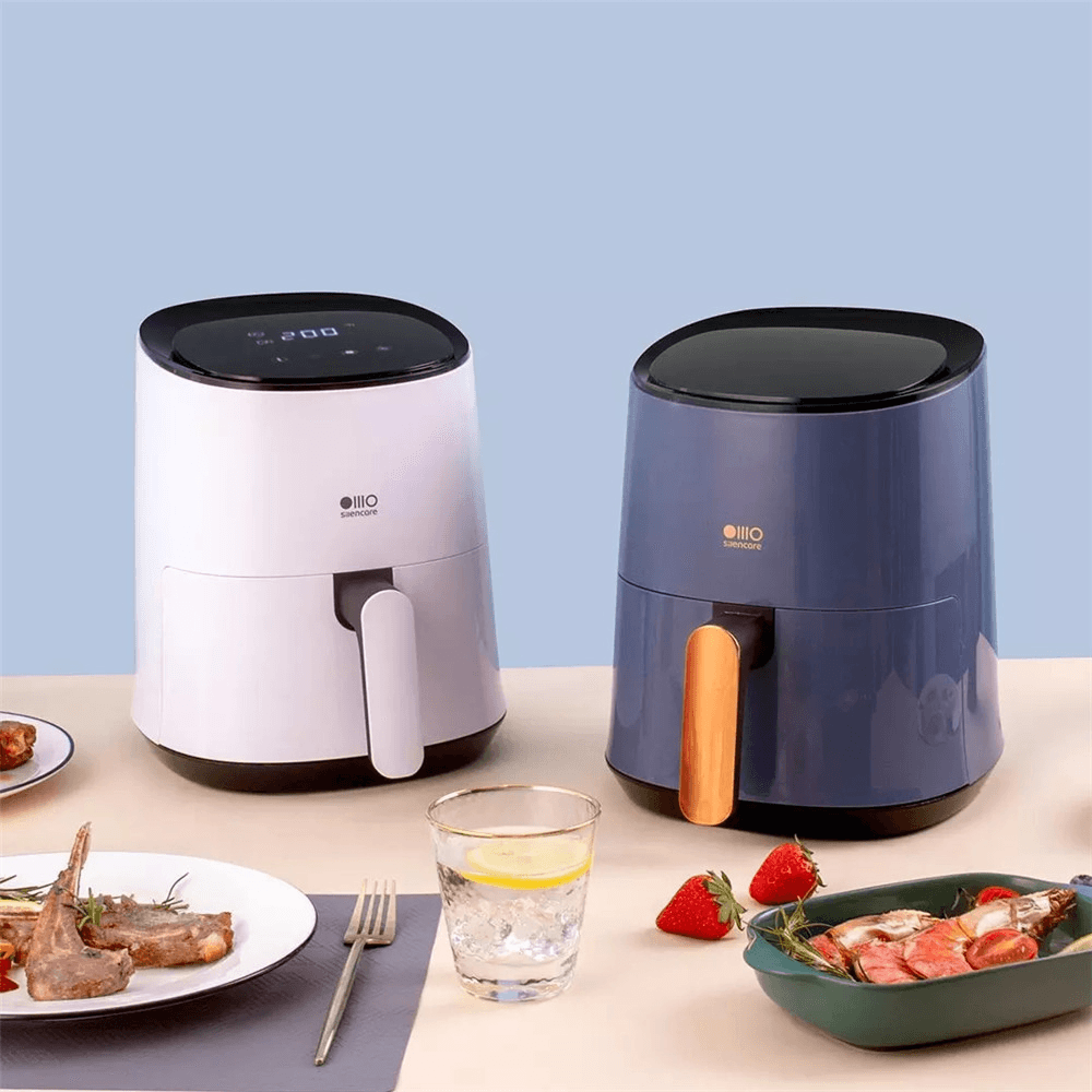 Silencare SC- K505W Smart Air Fryer Xiaomi Mijia APP Control 1300W LCD Touch Control Oil-Free Air Fryer Oven from Xiaomi Youpin