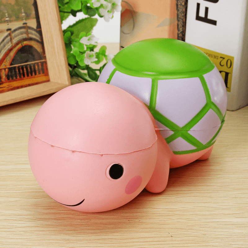 Leilei Squishy Jumbo Turtle Slow Rising Original Packaging Cute Animal Collection Gift Decor Toy