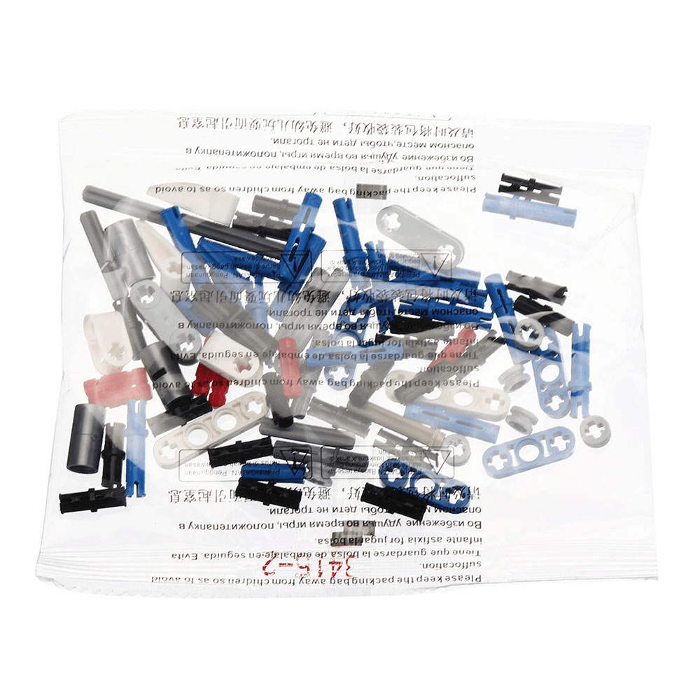 DECOOL 3415 Technikauto 125-teiliges Bausteine-Set für Kinder-Modellspielzeug