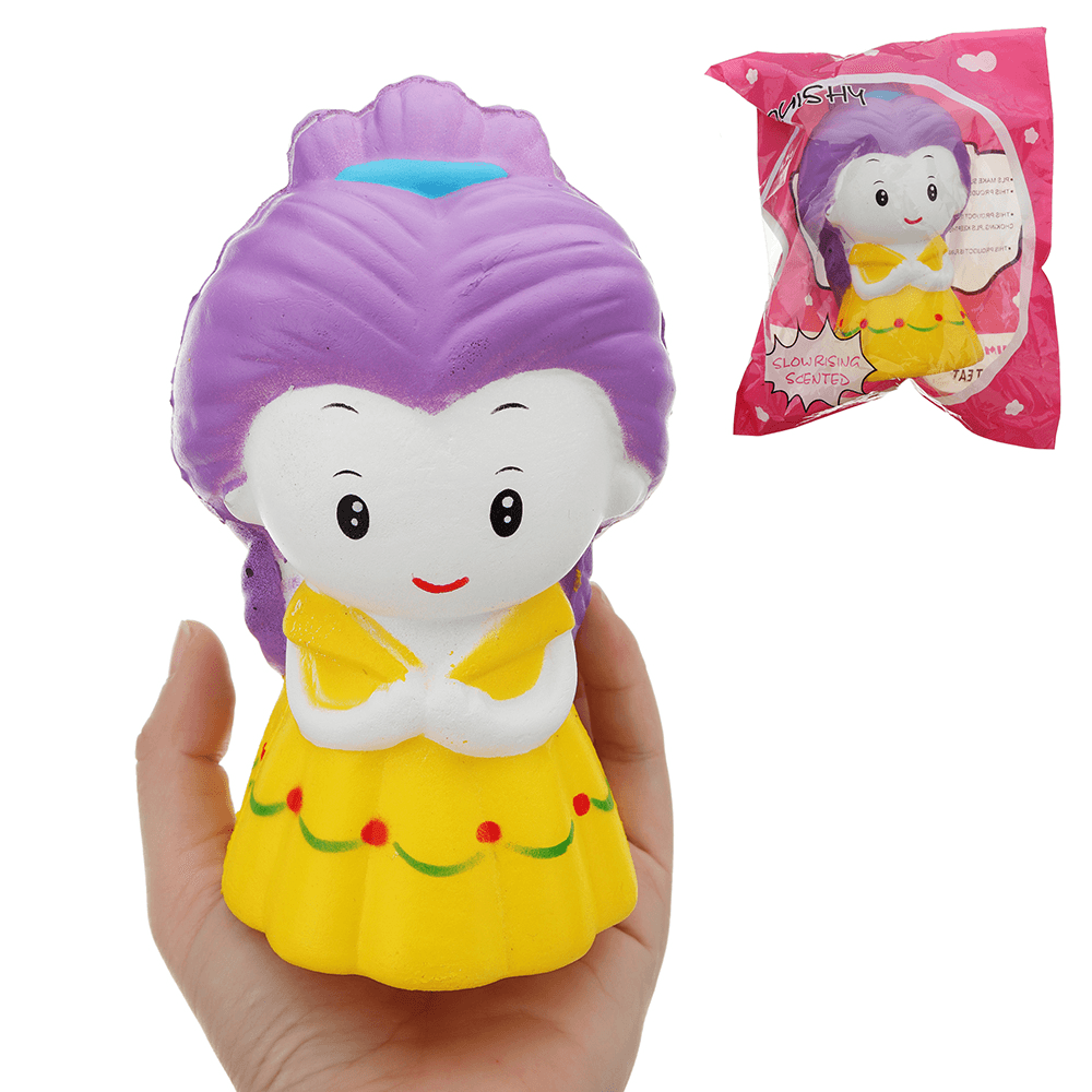 Snow White Princess Squishy 15.5*9.5CM Slow Rising with Packaging Collection Gift Soft Toy