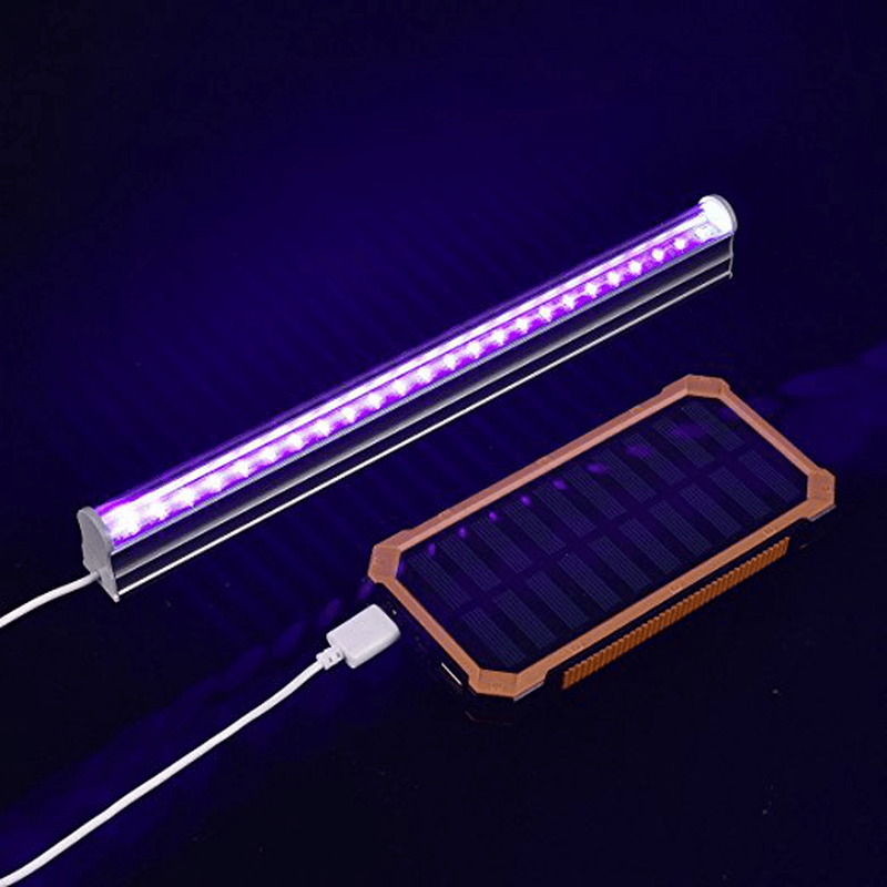 Aquarium-LED-Licht, UV-LED-Schwarzlicht, 6 W, tragbare Schwarzlichtlampe