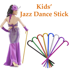 65Cm Children Kids Jazz Dance Stick Rob Crutch Belly Dance Stage Performance Supplies