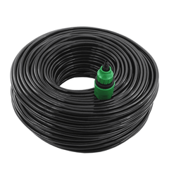 10/20/25/40 Meter 4/7Mm Garden Water Hose Micro Drip Misting Irrigation Tubing Pipe PVC Hose with Quick Connector