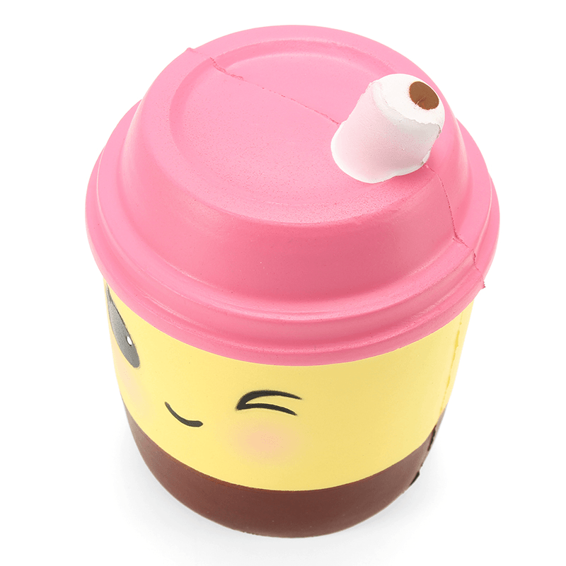 Xinda Squishy Milk Tea Cup 10Cm Soft Slow Rising with Packaging Collection Gift Decor Toy