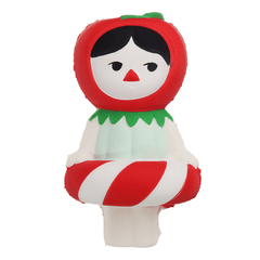 Christmas Gift Cherry Girl Squishy 13.5*8CM Slow Rising Soft Collection Gift Decor Toy with Packaging Collection