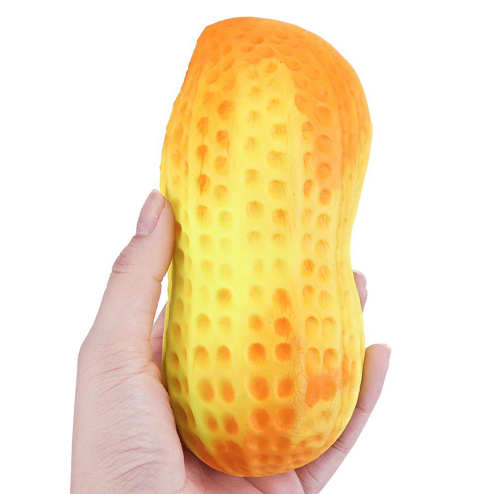 Temperature Sensitive Color Changing Squishy Peanut 16Cm Big Size Slow Rising Change Color Toy with Packing