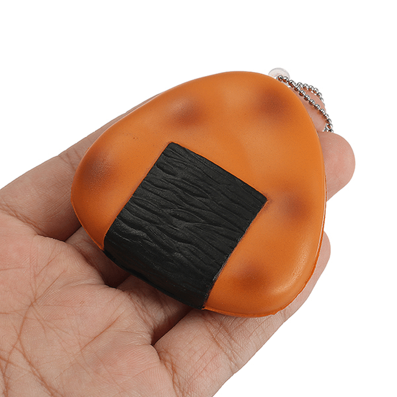 6Cm Squishy Sound Crack Biscuit Cookie Pendant Japanese Style Cracker Kids Gift with Packaging