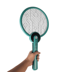 Foldable Electric Mosquito Swatter Fly Racket Bug Insect Killer Rechargeable Mosquito Dispeller