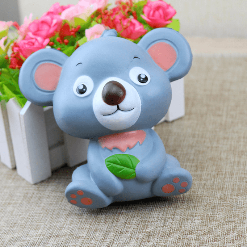 Simela Squishy Koala 12Cm Oso Colección Regalo Levantamiento lento Embalaje original Juguete de decoración suave