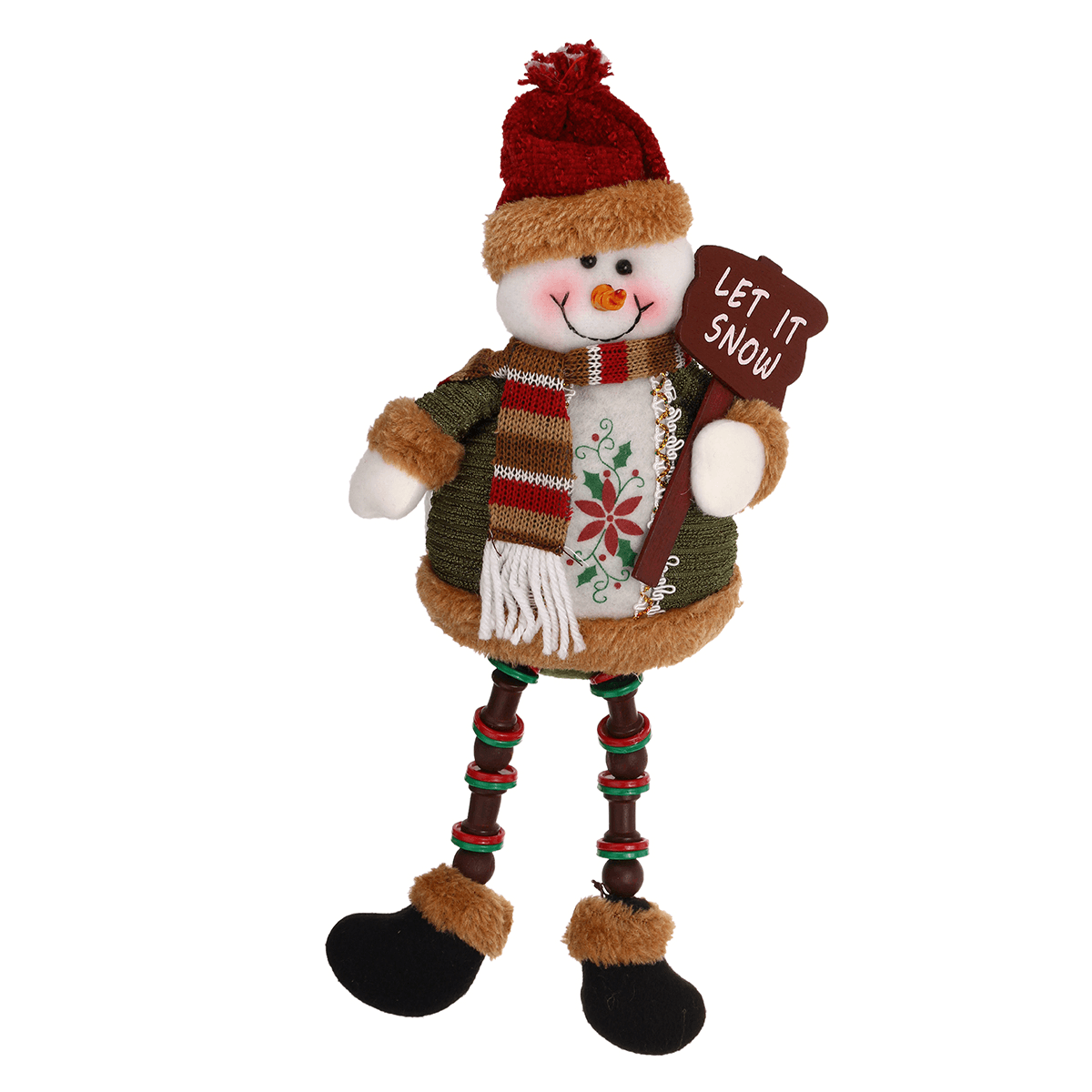 Santa Snowman Reindeer Doll Christmas Decoration Tree Hanging Ornament Gift