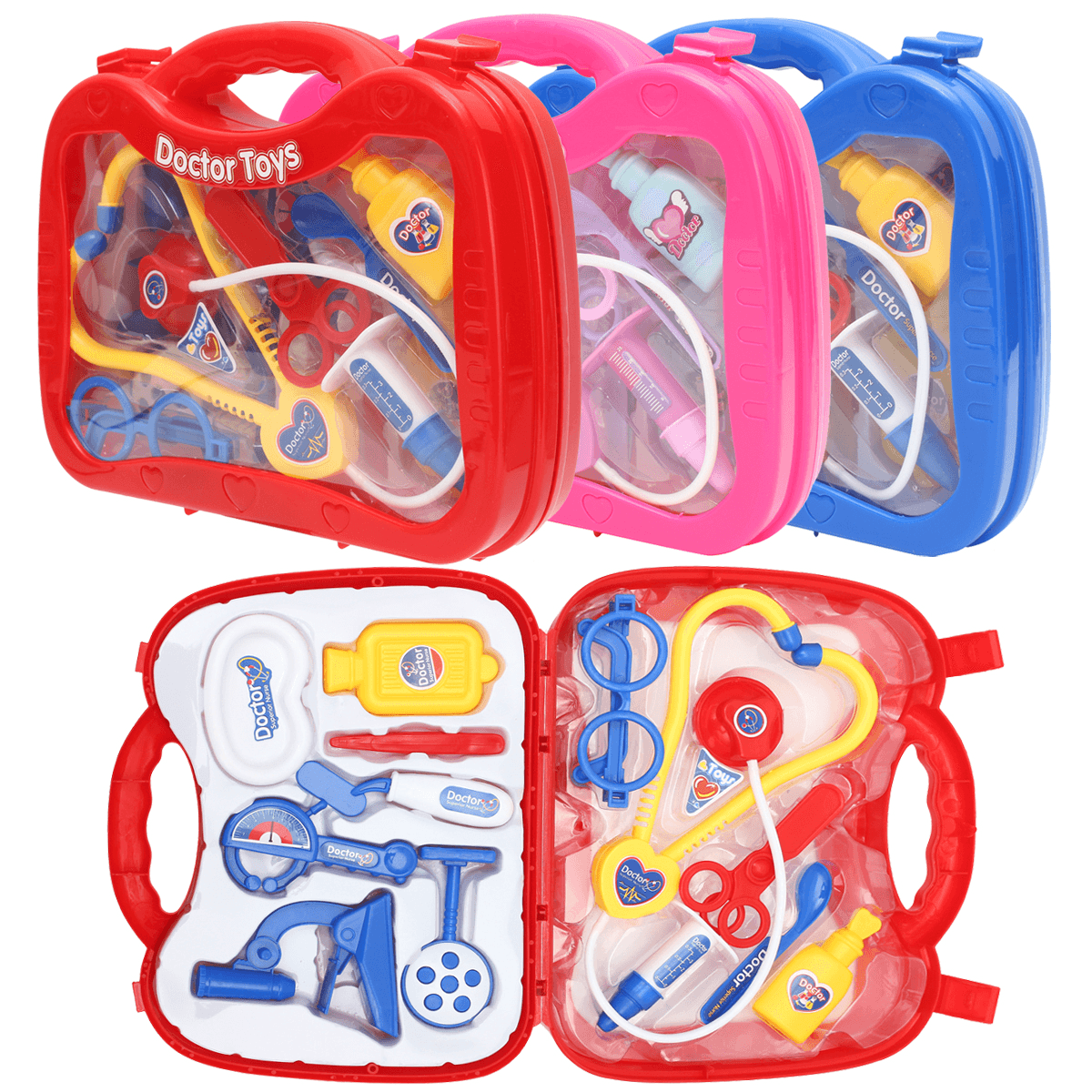 Kids Childrens Role Play Doctor Nurses Toy Game Set Kit Gift Toys