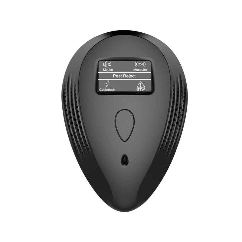 LCD Display Ultrasonic Pest Repeller Electronic Mice Rat Roach Mosquito Spider Repellent