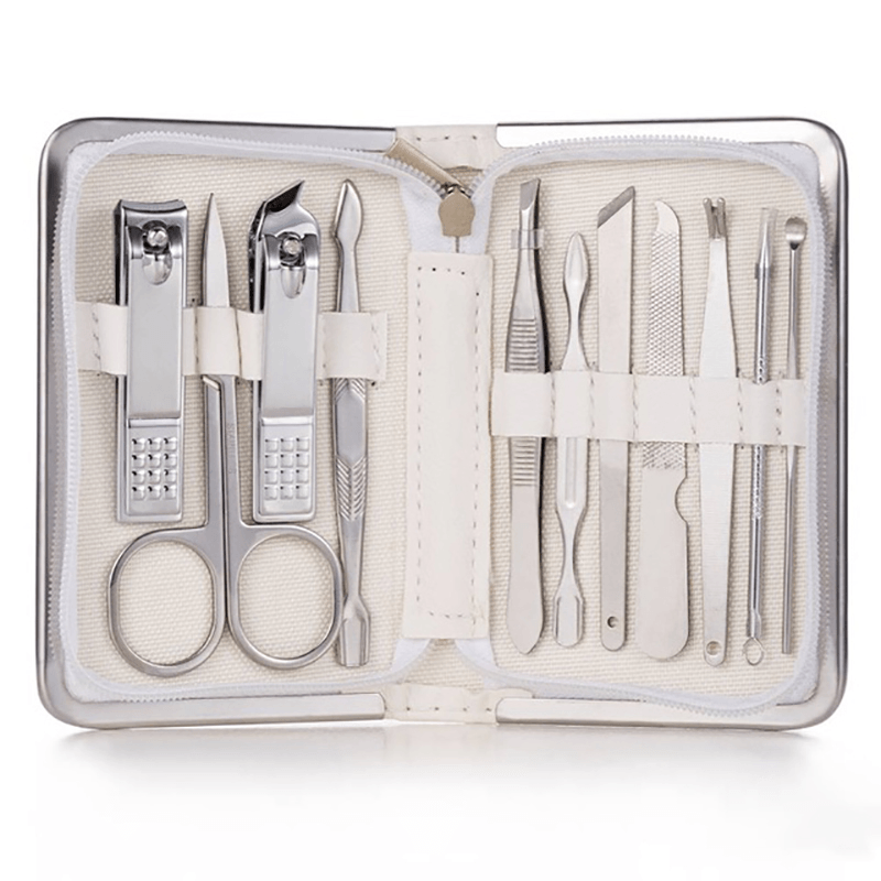 11/26 Pcs Nail Clipper Manicure Set Stainless Steel Nail Cutter Scissor Cuticle Nipper Nail Tools Set