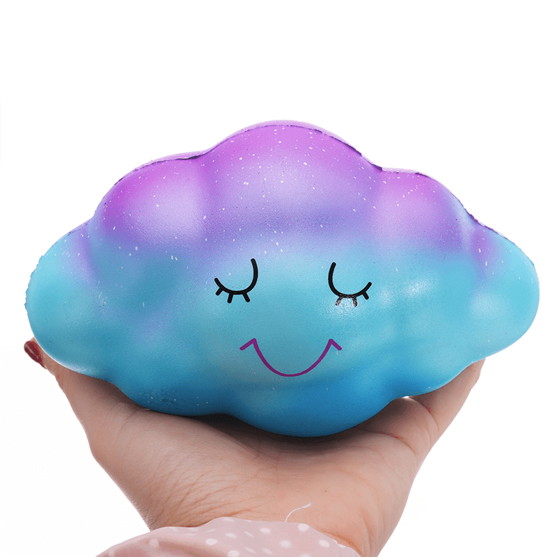 16CM Sternwolken Süßes Squishy Langsam steigendes Telefonband Brotkuchen Kinderspielzeug Originalverpackung