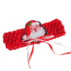 Cute Women Christmas Elastic Headbrands Xmas Hair Accessories Party Decoration