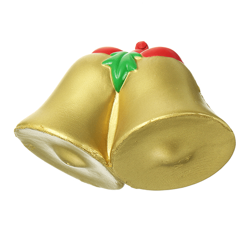 Chamäleon Squishy Christmas Jingle Bell Langsam steigendes Spielzeug mit Verpackung Kinder Weihnachtsgeschenk Dekor