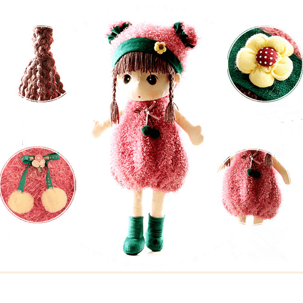 Metoo 40Cm Large Cartoon Doll Mayfair Stuffed Plush Toy Wedding Rag Doll Christmas Gift Girl'S Kids Birthday