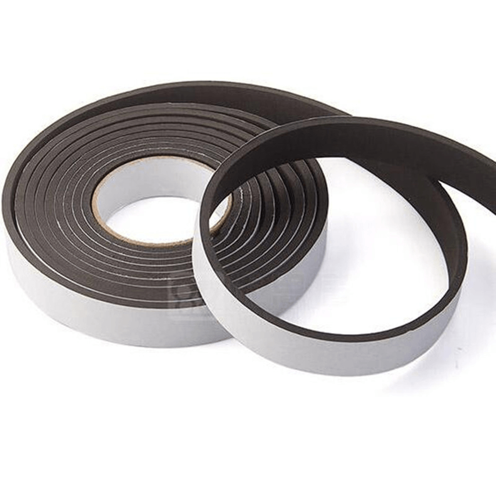 5M Self-Adhesive Window Sealing Strip Car Door Noise Insulation Rubber Dusting Sealing Tape