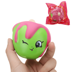 Meistoyland Squishy Fruit Cartoon Slow Rising Toy with Packing Cute Doll Pendant