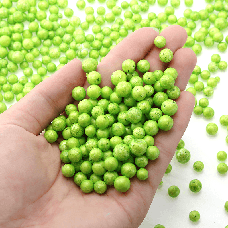 2000PCS 7-9Mm DIY Slime Foam Balls Decor Accessories Styropor Bead Balls