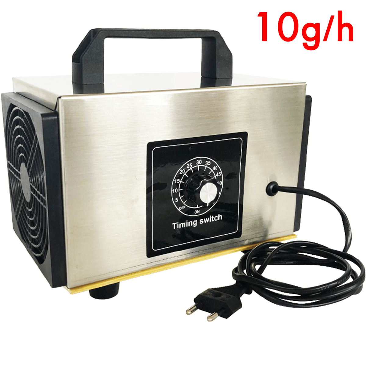 220V 5G/10G/20G/24G/28G/H Ozone Generator Machine Air Purifier Disinfection Cleaner Sterilizer W/ Timing Switch