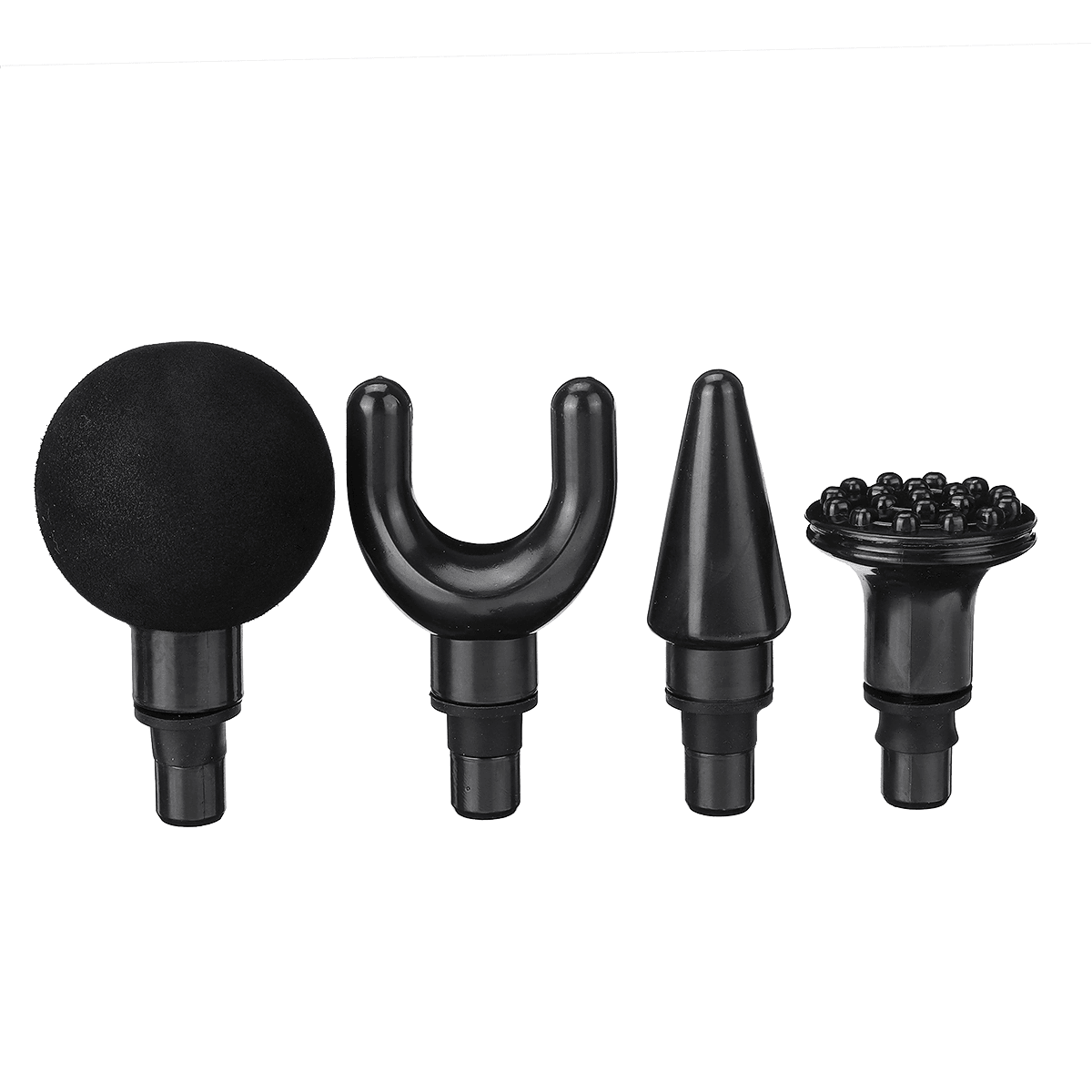 32 Gears Percussion Massager Guns Muscle Pain Relief Massage Therapy Deep Tissue Relaxing Device W/ 4Pcs Heads