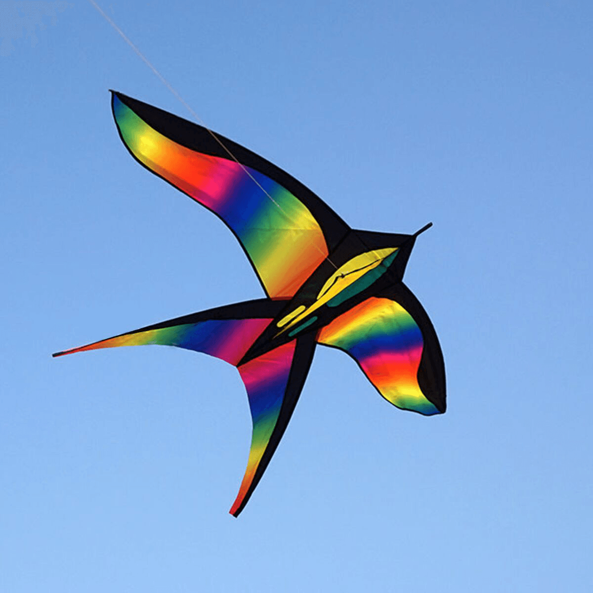 68In Swallow Kite Bird Kites Single Line Outdoor Fun Sports Toys Delta for Kids