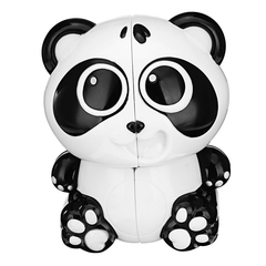 Magic Panda Cube Block Shape Speed Professional Puzzle Novelties Toys