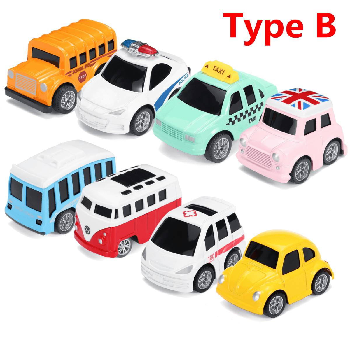 Nordic Traffic Parking Scene Map Pull Back Mini Toy Car Model Educational Children Cartoon Toys Gifts