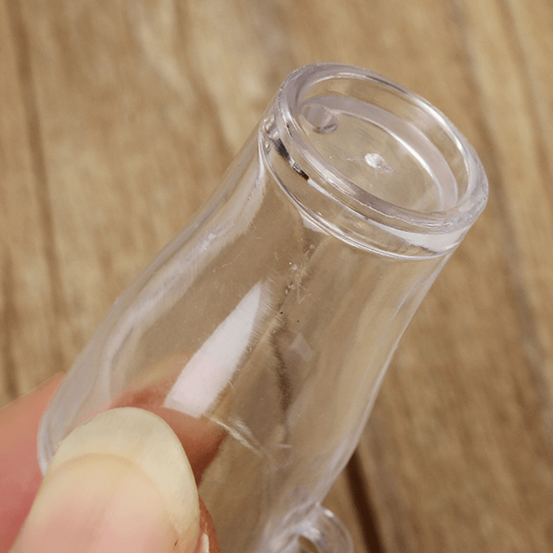 DIY Mini Cup Creamy Soil Sticks Goblets Sticky Minerals Mini Transparent Plastic Cooking