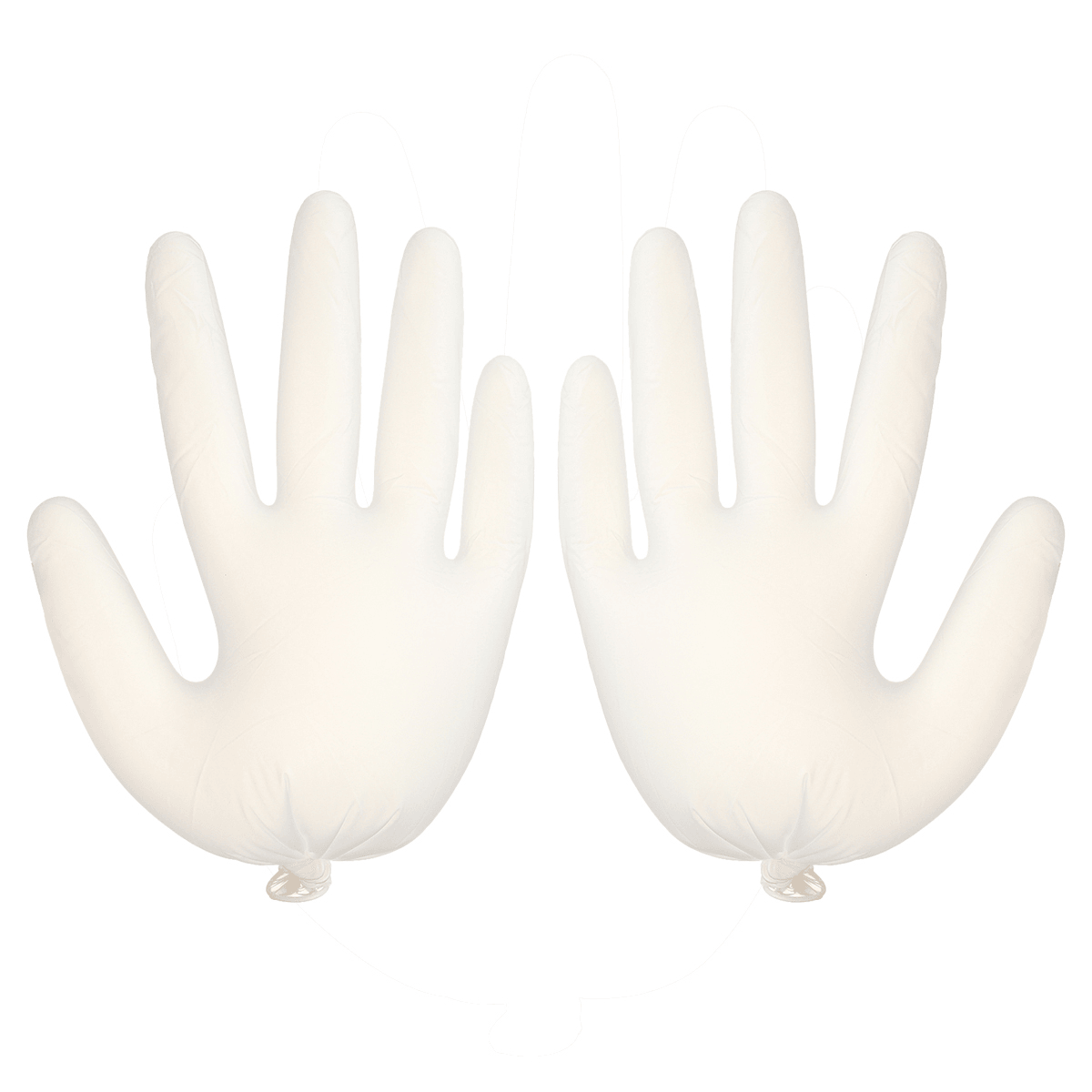 50PCS Disposable PVC Thicken Gloves Food Grade anti Dust Droplets Bacteria Safety Protective Glove