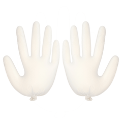 50PCS Disposable PVC Thicken Gloves Food Grade anti Dust Droplets Bacteria Safety Protective Glove