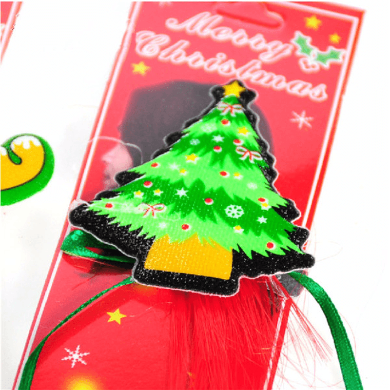 Cute Santa Christmas Xmas Hair Clip Party Accessories Decoration 4 Styles