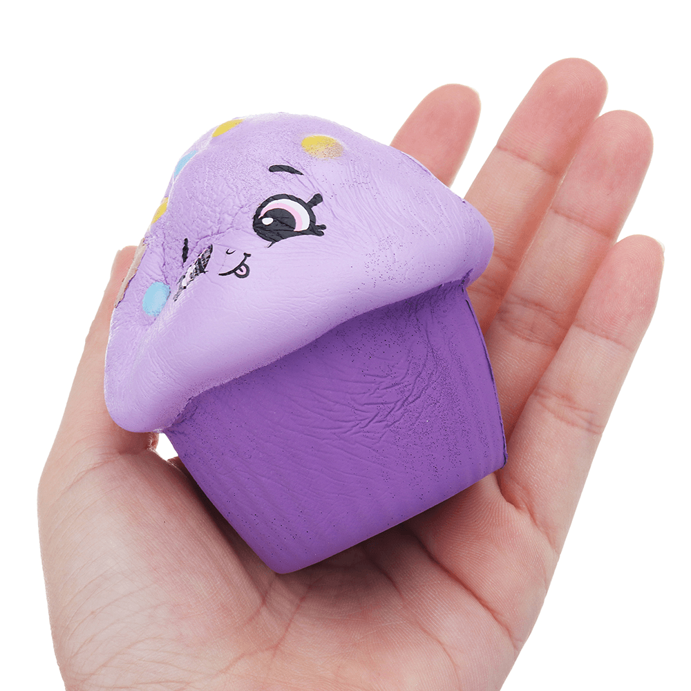 Cartoon-Eiscreme-Squishy, ​​8 cm, langsam aufsteigend, mit Verpackung, Sammlung, Geschenk-Stofftier