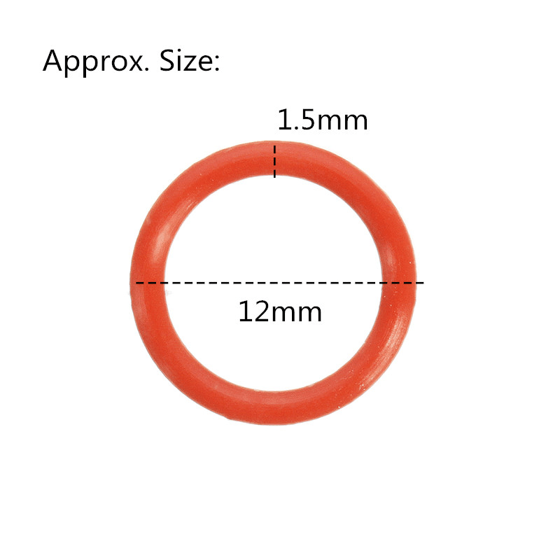 5PCS 12Mm Seal Rubber Gasket O Ring Sealing Rubber DIY Stirling Engine Spare Part