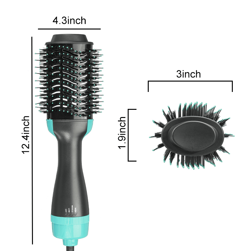 3-in-1-Pro-One-Step-Haarföhn und Volumizer-Lockenwickler-Kamm-Heißluftbürste