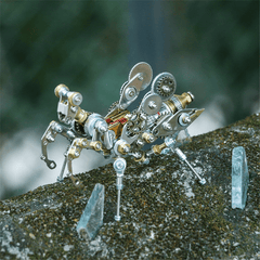 MACHINE PLANET Metal Insect Mantis Jigsaw Puzzle Model DIY Mecha Creative Crafts Collection Holiday Gifts for Men and Children Indoor Toys