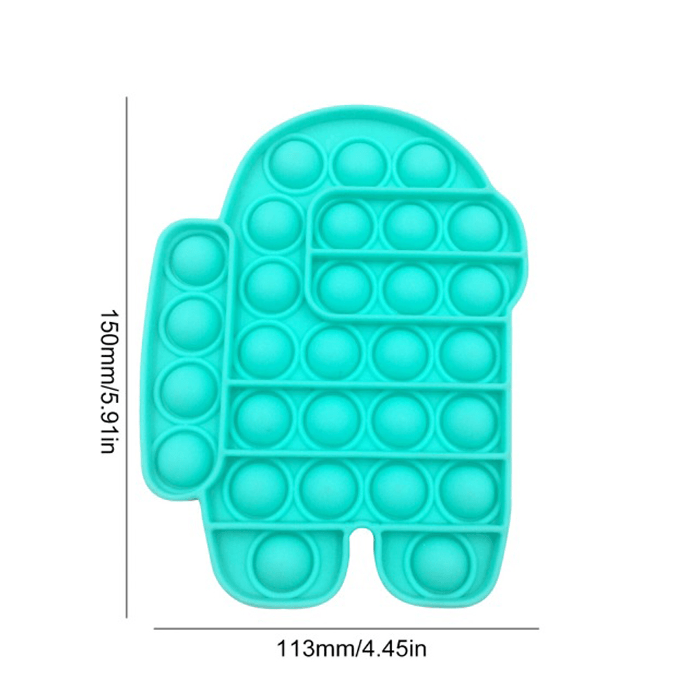 New Multi-Color Silicone Push Bubble Parent-Child Interaction Desktop Games Stress Reliever Fidget Toy for Children Family Gamess