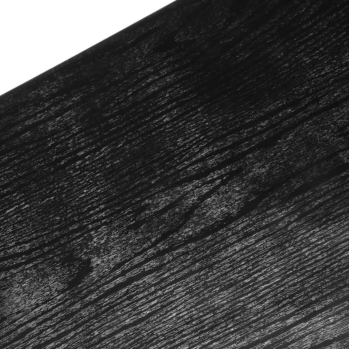 Black Wood Looking Textured Self Adhesive Decor Contact Paper Vinyl Shelf Liner Wall Paper