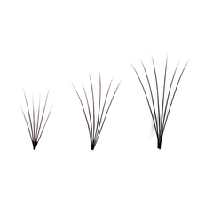 6D Black 6/8/10/12Mm False Eyelash Individual Eyelashes Extension Cluster Kit Grafting Eyes Lashes